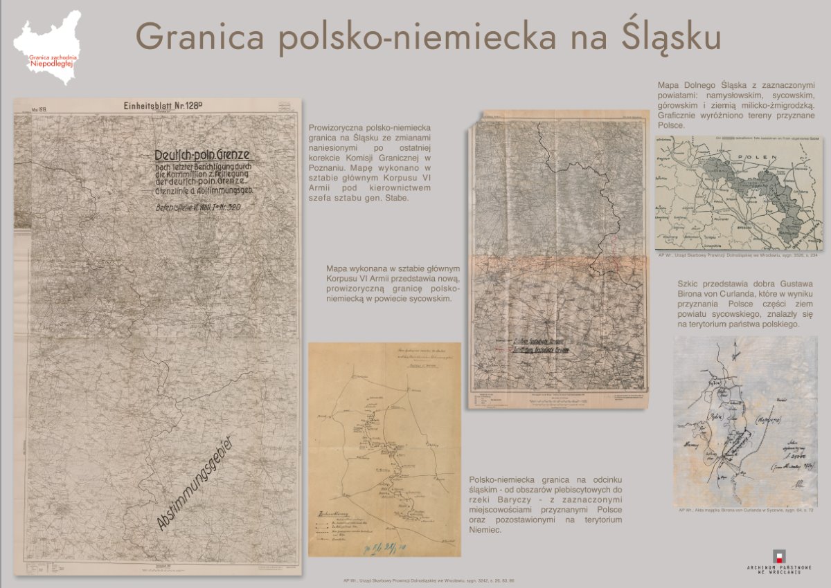  Granica polsko-niemiecka na Śląsku.