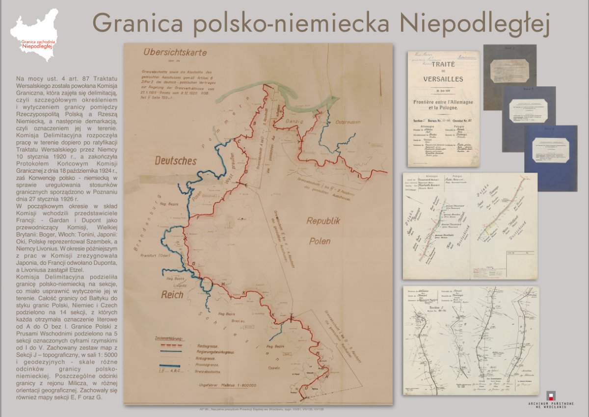  Granica polsko-niemiecka Niepodległej.